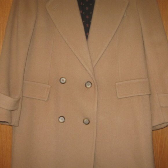Forecaster of Boston Beige Wool Trench Coat - Picture 3 of 10